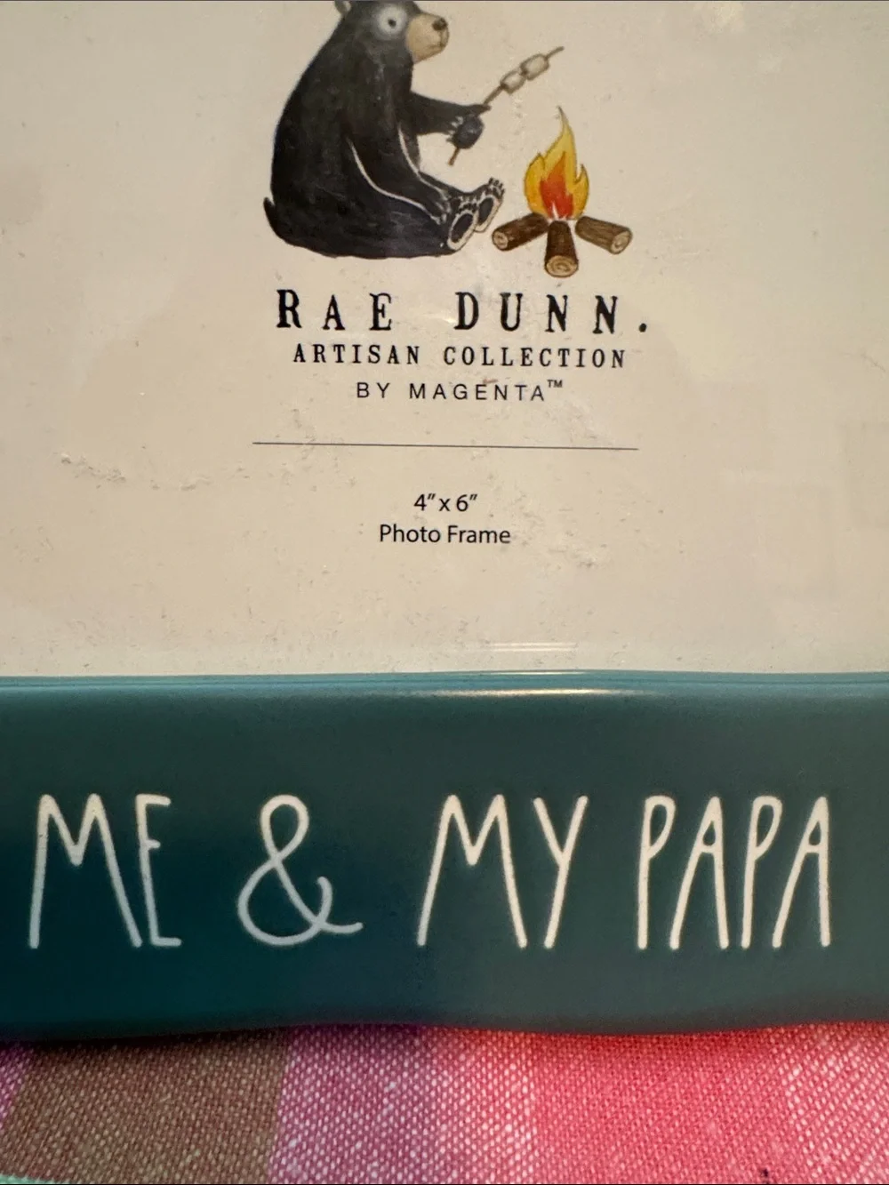 Rae Dunn ME & MY PAPA frame